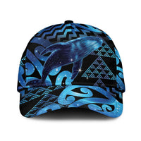 Humpback Whale Matariki New Zealand Classic Cap NZ Maori Paikea Poutama Luxury Blue