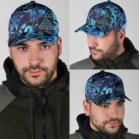 Humpback Whale Matariki New Zealand Classic Cap NZ Maori Paikea Poutama Luxury Blue