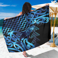Humpback Whale Matariki New Zealand Sarong NZ Maori Paikea Poutama Luxury Blue LT14 One Size 44 x 66 inches Blue - Polynesian Pride