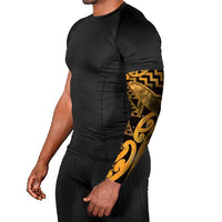 Humpback Whale Matariki New Zealand Arm Sleeves NZ Maori Paikea Poutama Luxury Gold LT14 - Polynesian Pride