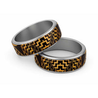 Humpback Whale Matariki New Zealand Classic Ring NZ Maori Paikea Poutama Luxury Gold LT14 Sliver Gold - Polynesian Pride