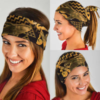 Humpback Whale Matariki New Zealand Neck Gaiter NZ Maori Paikea Poutama Luxury Gold LT14 - Polynesian Pride