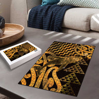 Humpback Whale Matariki New Zealand Puzzle NZ Maori Paikea Poutama Luxury Gold LT14 - Polynesian Pride