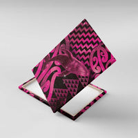 Humpback Whale Matariki New Zealand Canvas Wall Art NZ Maori Paikea Poutama Luxury Pink LT14 With Frame Pink - Polynesian Pride