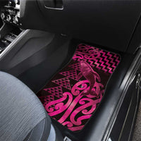 Humpback Whale Matariki New Zealand Car Mats NZ Maori Paikea Poutama Luxury Pink LT14 - Polynesian Pride