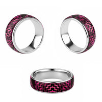 Humpback Whale Matariki New Zealand Classic Ring NZ Maori Paikea Poutama Luxury Pink