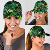 Humpback Whale Matariki New Zealand Classic Cap NZ Maori Paikea Poutama Luxury Green LT14 - Polynesian Pride