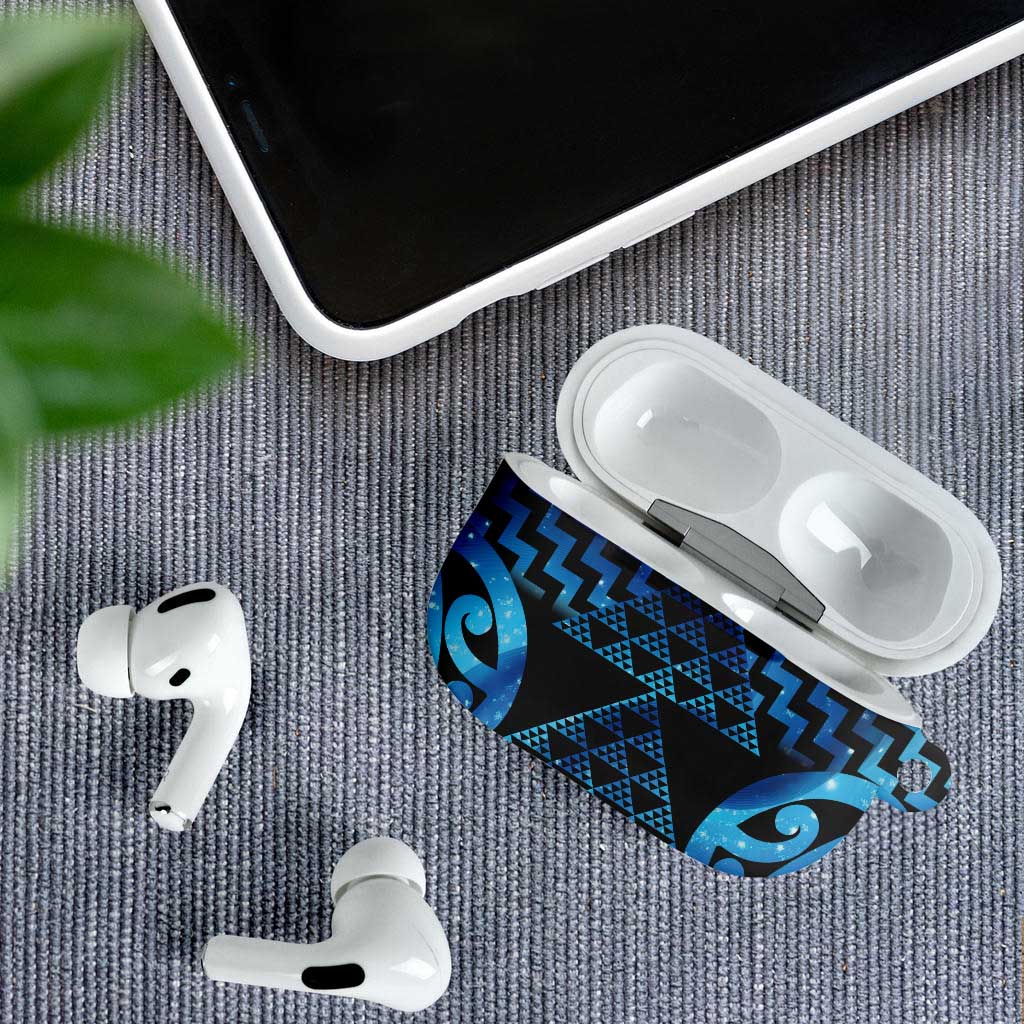 Taniko Motifs Matariki New Zealand AirPods Case NZ Niho Taniwha Poutama