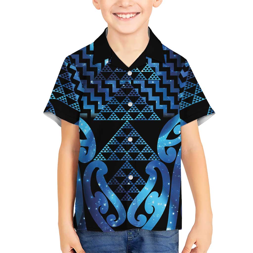 Taniko Motifs Matariki New Zealand Hawaiian Shirt NZ Niho Taniwha Poutama LT14 - Polynesian Pride