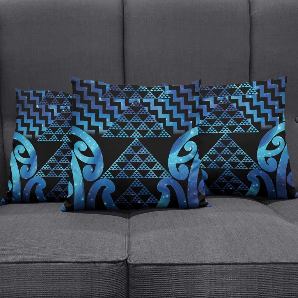 Taniko Motifs Matariki New Zealand Pillow Cover NZ Niho Taniwha Poutama