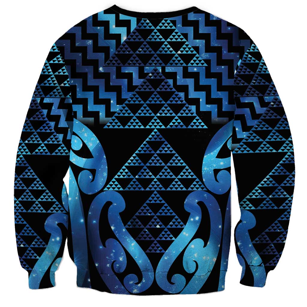 Taniko Motifs Matariki New Zealand Sweatshirt NZ Niho Taniwha Poutama LT14 - Polynesian Pride