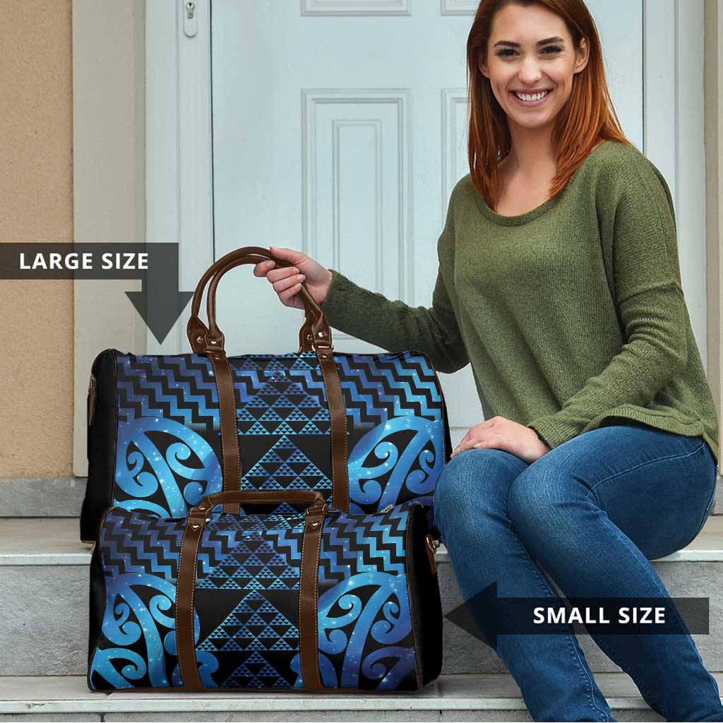 Taniko Motifs Matariki New Zealand Travel Bag NZ Niho Taniwha Poutama LT14 - Polynesian Pride