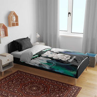 Aotearoa Korowai Motif Bedding Set Hei Tiki Poutama Maori Pattern