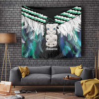 Aotearoa Korowai Motif Tapestry Hei Tiki Poutama Maori Pattern