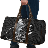 Guam Blue Marlin Fishing Travel Bag Guahan Fish Hook Tattoo Black Version LT14 - Polynesian Pride