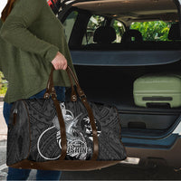 Guam Blue Marlin Fishing Travel Bag Guahan Fish Hook Tattoo Black Version LT14 - Polynesian Pride