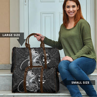 Guam Blue Marlin Fishing Travel Bag Guahan Fish Hook Tattoo Black Version LT14 - Polynesian Pride