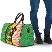 Hawaii Blue Marlin Fishing Travel Bag Hawaiian Kanaka Kakau Reggae LT14 - Polynesian Pride