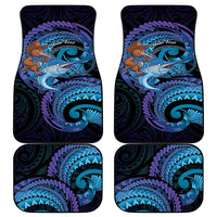 Personalised Blue Marlin Fishing New Zealand Car Mats NZ Kiwi Cowboy Born To Fish