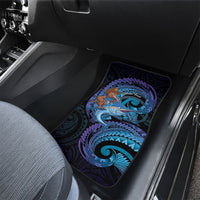 Personalised Blue Marlin Fishing New Zealand Car Mats NZ Kiwi Cowboy Born To Fish