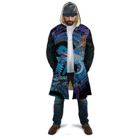 Personalised Blue Marlin Fishing New Zealand Cloak NZ Kiwi Cowboy Born To Fish LT14 - Polynesian Pride