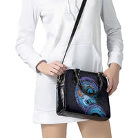 Personalised Blue Marlin Fishing New Zealand Shoulder Handbag NZ Kiwi Cowboy Born To Fish LT14 - Polynesian Pride