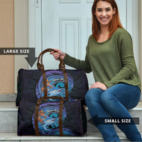 Personalised Blue Marlin Fishing New Zealand Travel Bag NZ Kiwi Cowboy Born To Fish