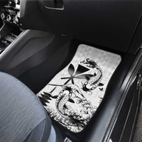 Japan And Hawaii Car Mats Sakura Koi Fish Hawaiian Lei Kanaka - Polynesian Pride