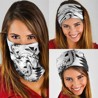 Japan And Hawaii Neck Gaiter Sakura Koi Fish Hawaiian Lei Kanaka - Polynesian Pride