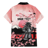Personalised Japan Samurai Warrior Family Matching Mermaid Dress and Hawaiian Shirt Japanese Cherry Blossom Polynesian Pattern LT14 - Polynesian Pride