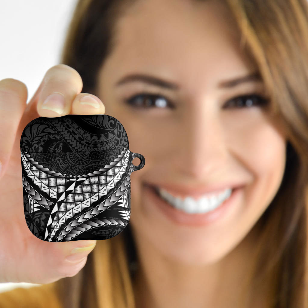 Hawaii Lauhala Tattoo AirPods Case Hawaiian Hala Leaf Weaving