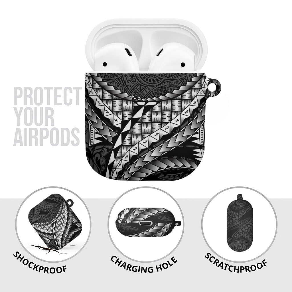 Hawaii Lauhala Tattoo AirPods Case Hawaiian Hala Leaf Weaving