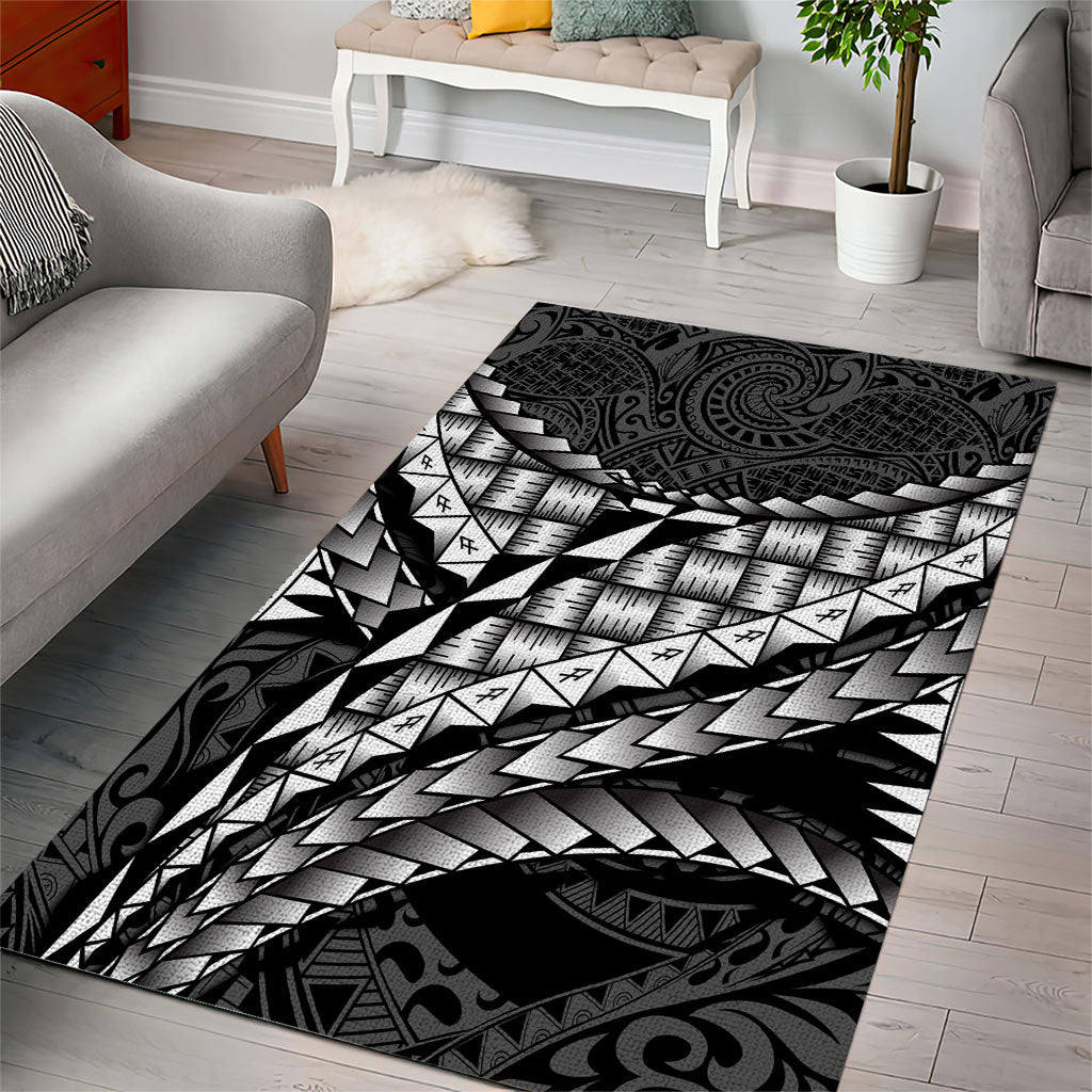 Hawaii Lauhala Tattoo Area Rug Hawaiian Hala Leaf Weaving