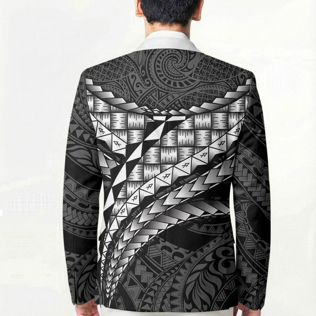 Hawaii Lauhala Tattoo Blazer Hawaiian Hala Leaf Weaving