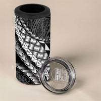 Hawaii Lauhala Tattoo 4 in 1 Can Cooler Tumbler Hawaiian Hala Leaf Weaving