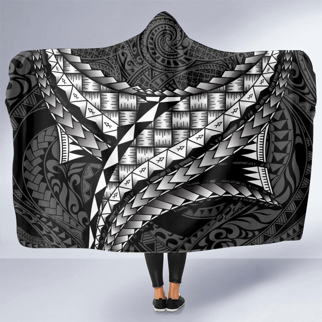 Hawaii Lauhala Tattoo Hooded Blanket Hawaiian Hala Leaf Weaving