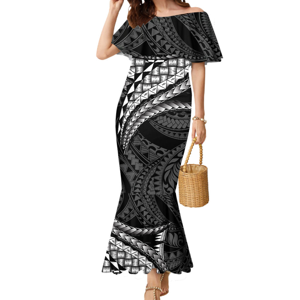 Hawaii Lauhala Tattoo Mermaid Dress Hawaiian Hala Leaf Weaving