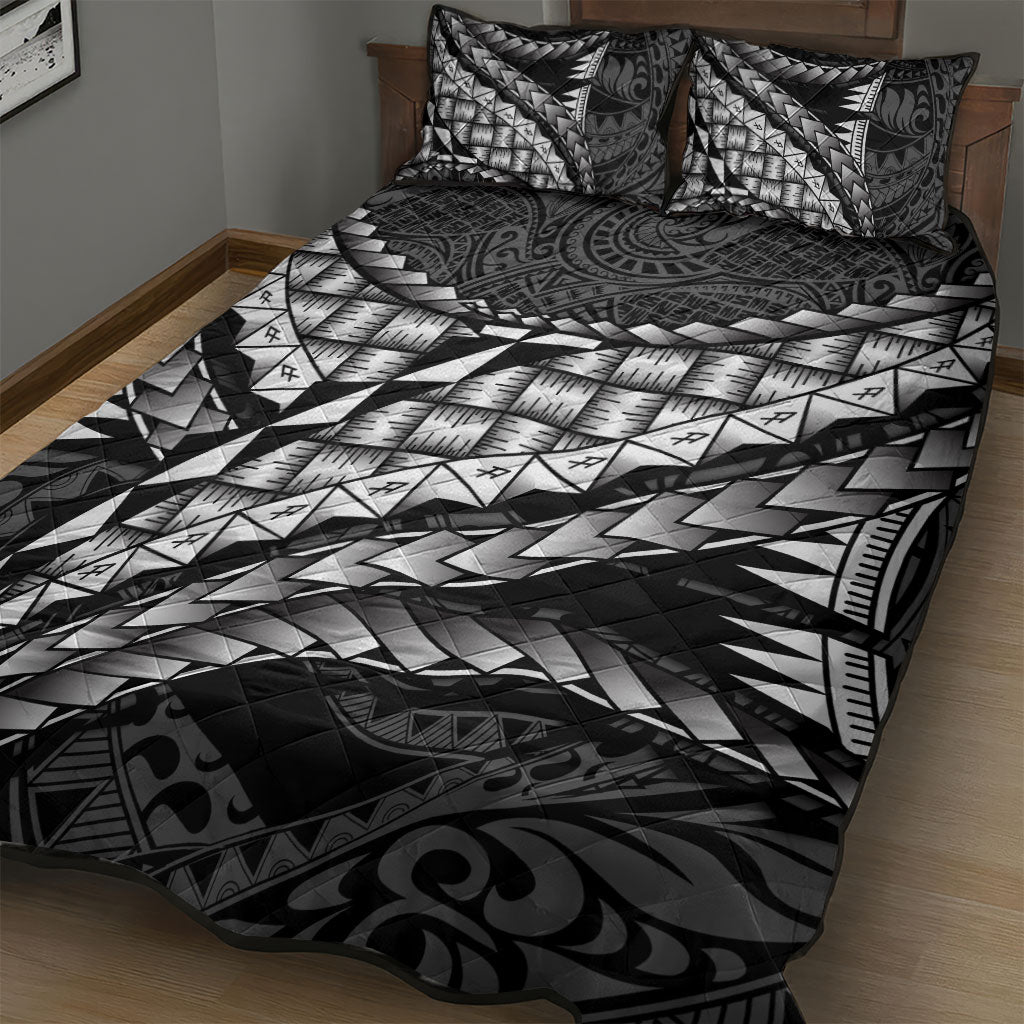 Hawaii Lauhala Tattoo Quilt Bed Set Hawaiian Hala Leaf Weaving