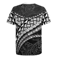Hawaii Lauhala Tattoo Rugby Jersey Hawaiian Hala Leaf Weaving