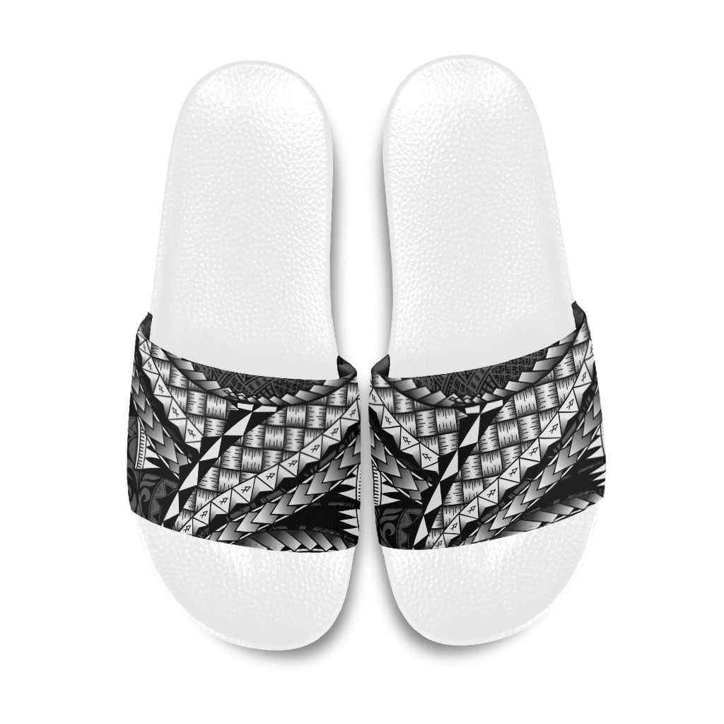 Hawaii Lauhala Tattoo Slide Sandals Hawaiian Hala Leaf Weaving