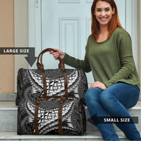 Hawaii Lauhala Tattoo Travel Bag Hawaiian Hala Leaf Weaving