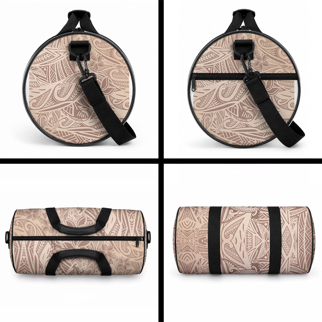 Pink Gradient Polynesia Duffle Bag Hawaiian Tribal Hammerhead Shark Tattoo LT14 - Polynesian Pride