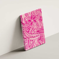 Beige Gradient Polynesia Canvas Wall Art Hawaiian Tribal Hammerhead Shark Tattoo