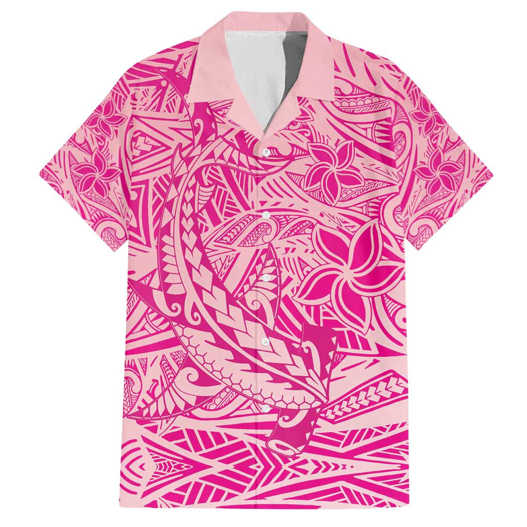 Beige Gradient Polynesia Family Matching Off Shoulder Maxi Dress and Hawaiian Shirt Hawaiian Tribal Hammerhead Shark Tattoo LT14 Dad's Shirt - Short Sleeve Beige - Polynesian Pride