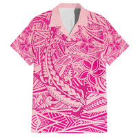 Beige Gradient Polynesia Family Matching Tank Maxi Dress and Hawaiian Shirt Hawaiian Tribal Hammerhead Shark Tattoo LT14 Dad's Shirt - Short Sleeve Beige - Polynesian Pride