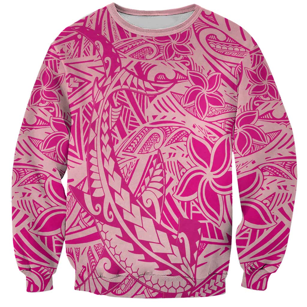 Beige Gradient Polynesia Sweatshirt Hawaiian Tribal Hammerhead Shark Tattoo LT14 Unisex Beige - Polynesian Pride