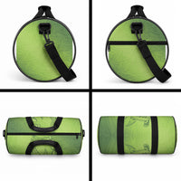 Green Gradient Polynesia Duffle Bag Hawaiian Tribal Hammerhead Shark Tattoo LT14 - Polynesian Pride