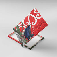 Personalized New Zealand Pukeko Christmas Canvas Wall Art Meri Kirihimete Taniko Ponga Koru Red - Polynesian Pride