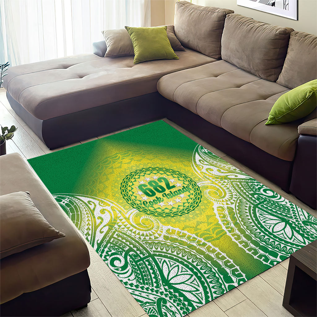 Cook Islands 682 Area Rug Kuki 'Airani Area Code Proud LT14 - Polynesian Pride