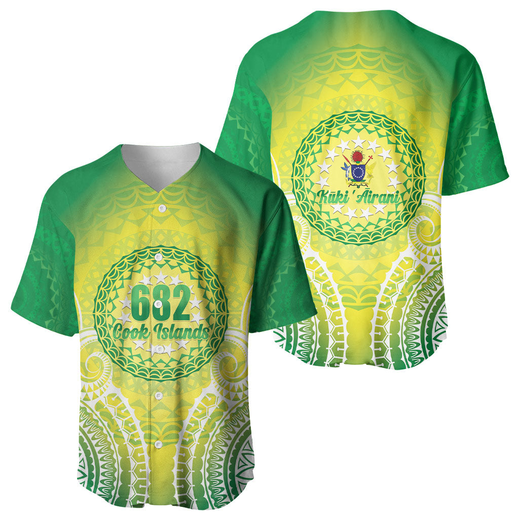 Cook Islands 682 Baseball Jersey Kuki 'Airani Area Code Proud LT14 - Polynesian Pride